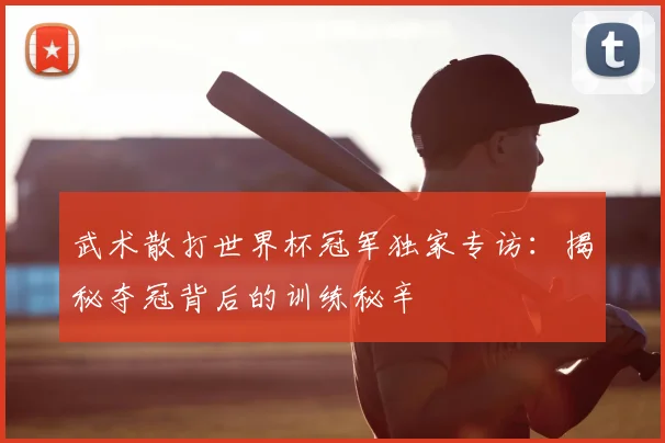武术散打世界杯冠军独家专访：揭秘夺冠背后的训练秘辛